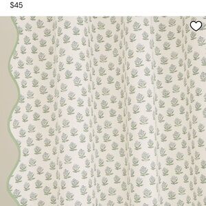 Rhode Begonia West Elm Shower Curtain